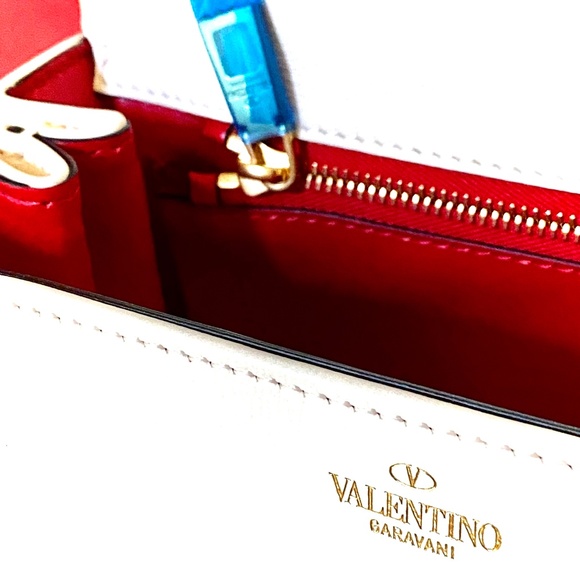 Valentino Garavani Stud Sign Shoulder Bag Light Ivory NIB - Picture 14 of 16